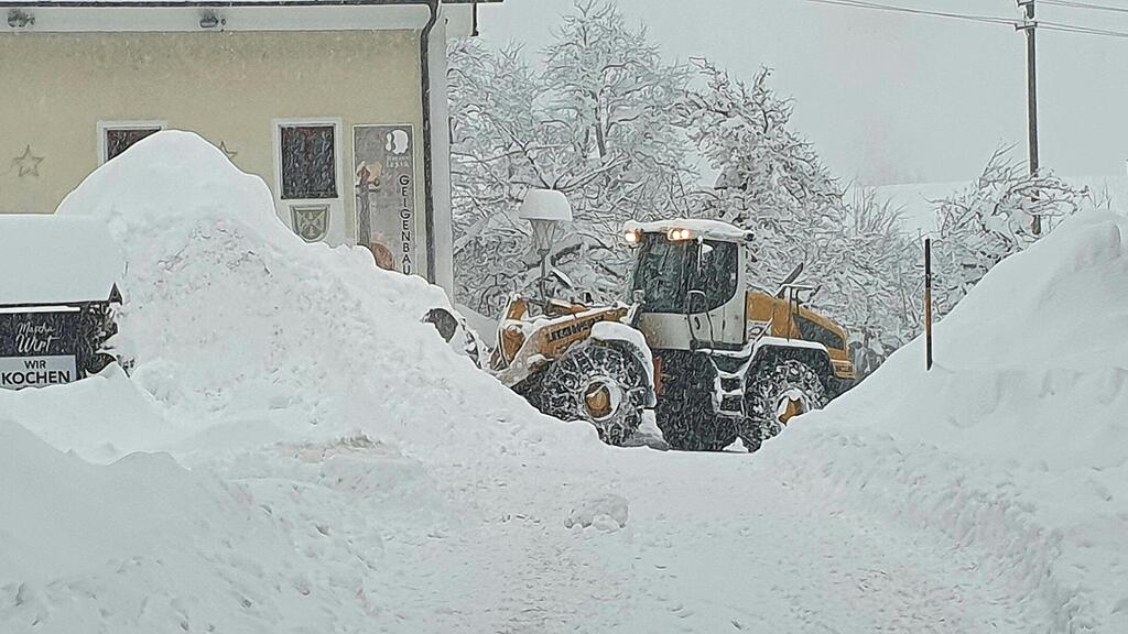 Wintereinbruch in Osttirol und K\u00e4rnten