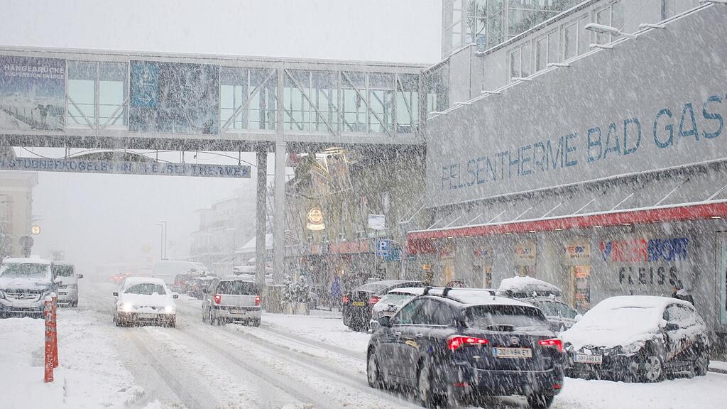 Schneef\u00e4lle in Bad Gastein