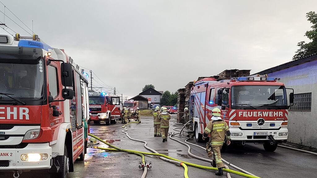Brand Lagerhaus Kuchl