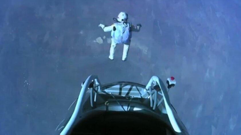 Der Stratos-Sprung von Felix Baumgartner in Bildern