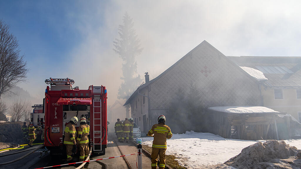 Hühnerstall, Faistenau, Brand, Flammen,