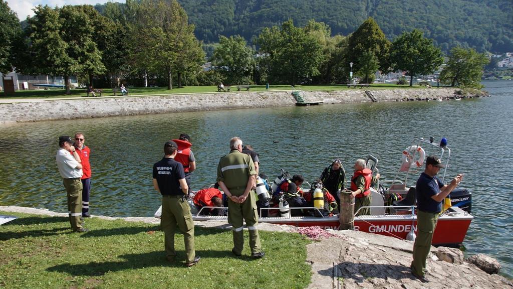 Erneut Suchaktion am Traunsee