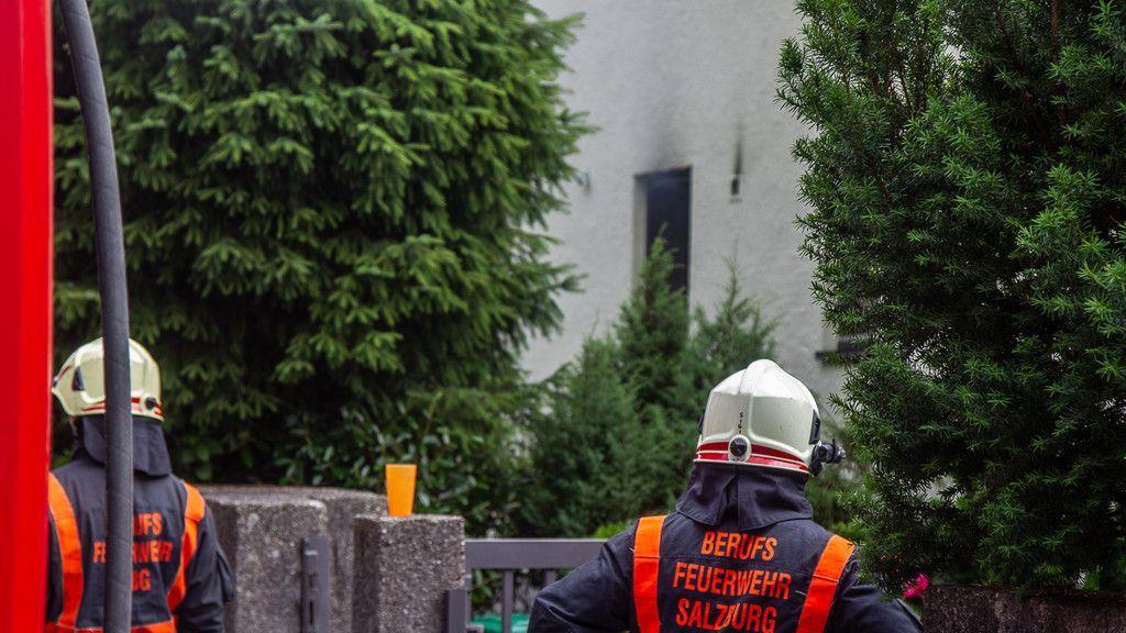 Küchenbrand in Lehen