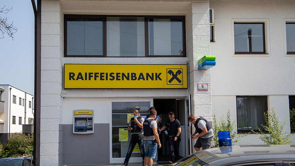 Banküberfall in Liefering