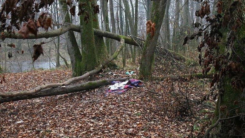Illegales Zeltlager