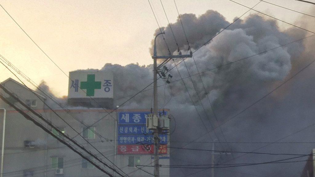 Dutzende Tote bei Brand in Krankenhaus in Südkorea