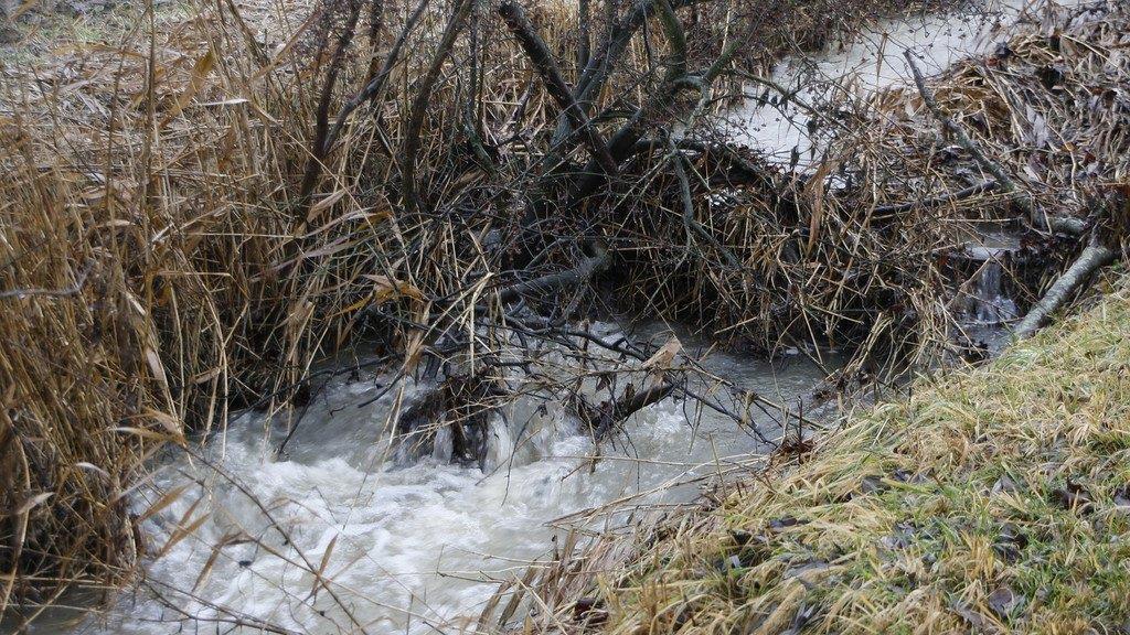 Hochwasser in Petting