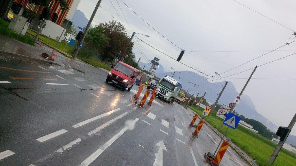 Baustellen-Chaos in Salzburg
