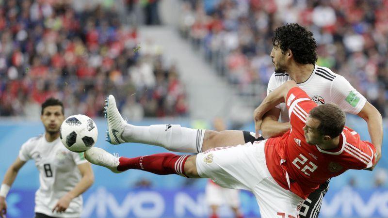 Fußball-WM: Russland - Ägypten 3:1