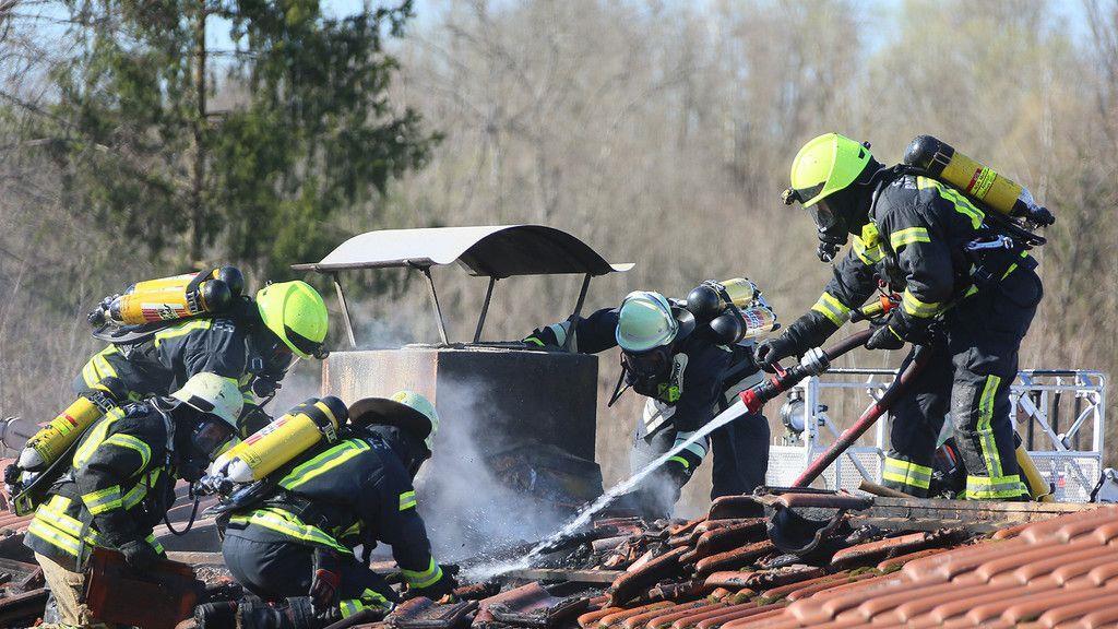 Dachstuhlbrand in Marzoll