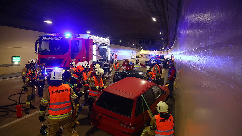Übung Lieferinger Tunnel