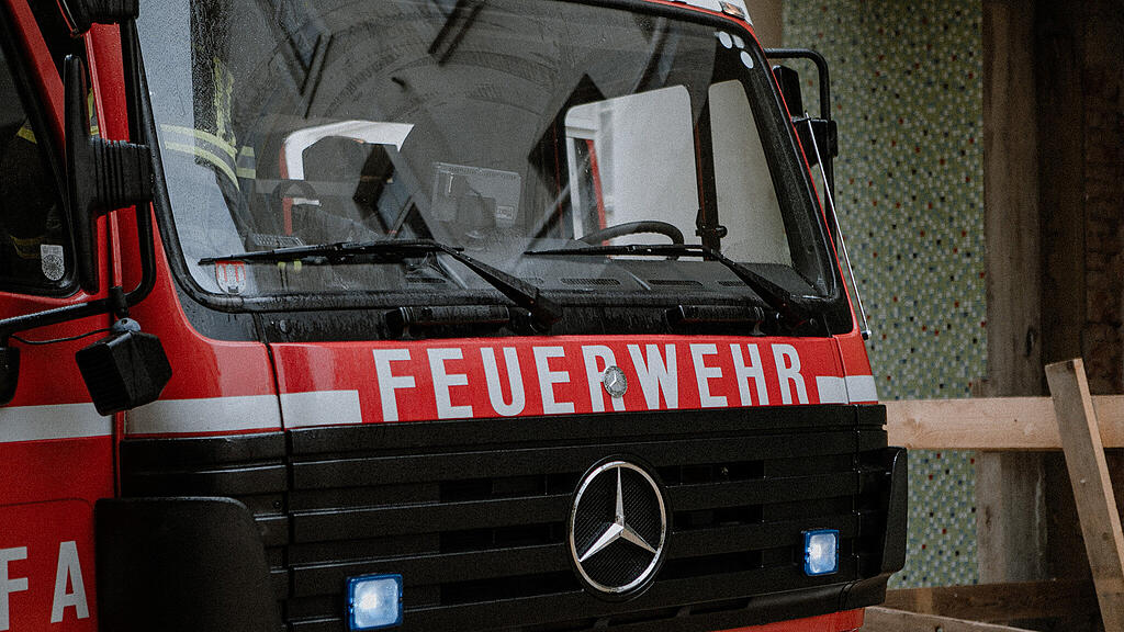 Feuerwehrübung im neuen Seniorenwohnhaus Nonntal
