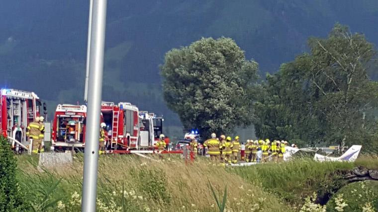 Flugzeugabsturz in Zell am See