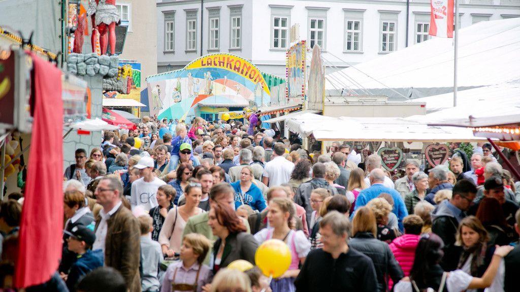 Der Samstagnachmittag am Rupertikirtag