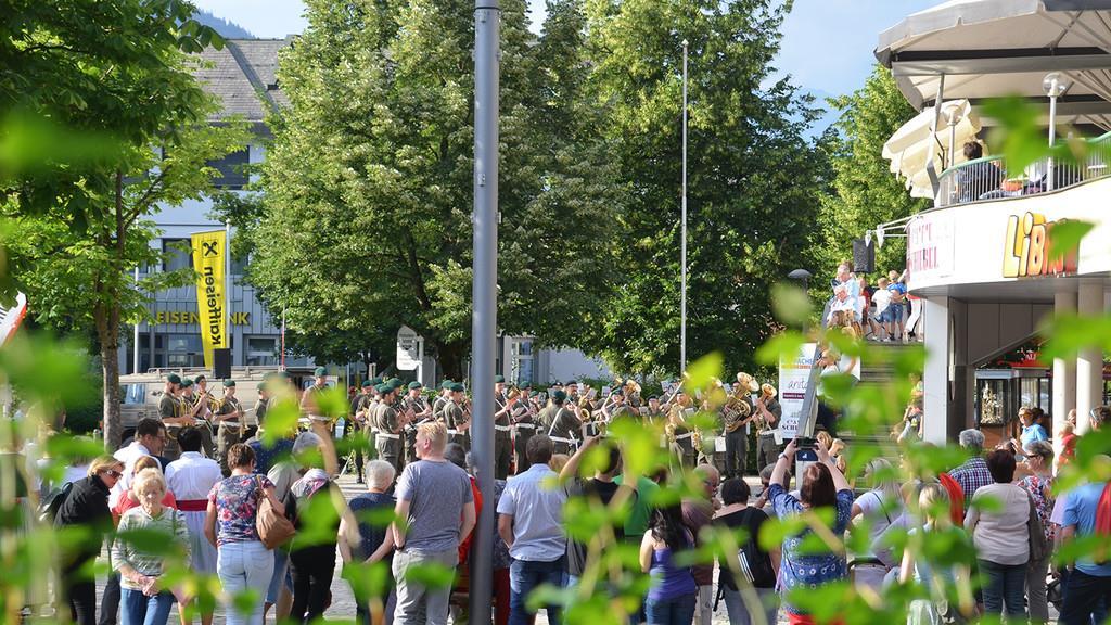 Militärmusik in St. Johann
