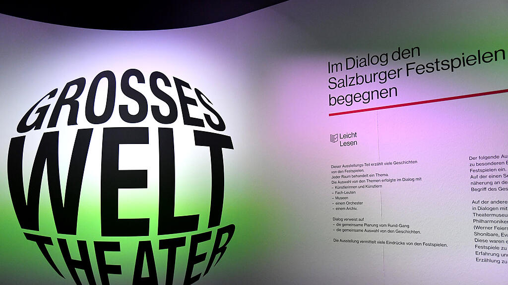 Salzburger Landesausstellung, Medientermin, Salzburger Festspiele