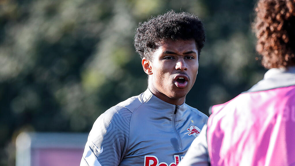 Red Bull Salzburg, Training, Bayern, Champions League, Karim Adeyemi