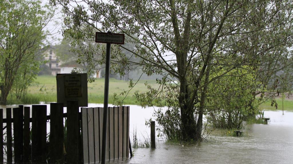 Hochwasser in Trostberg