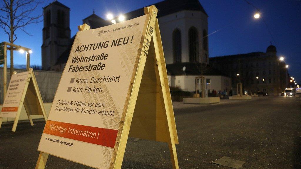 Faberstraße umgebaut