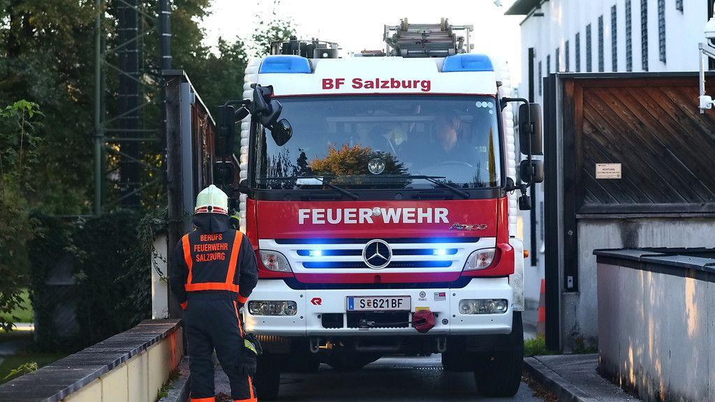 Brand im Polizeianhaltezentrum