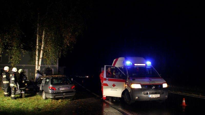 Crash auf B156