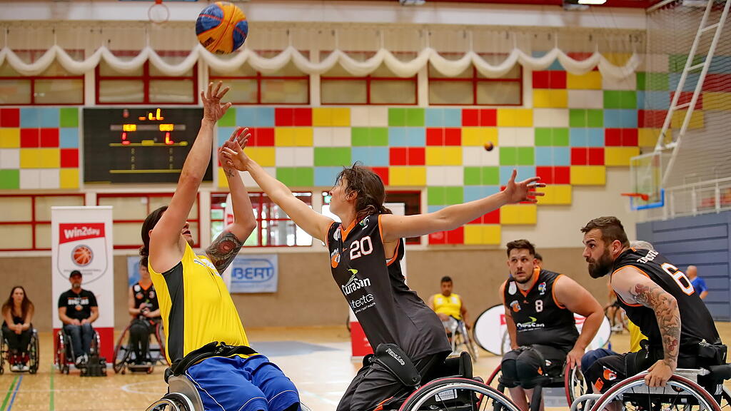 Rollstuhl-Basketball