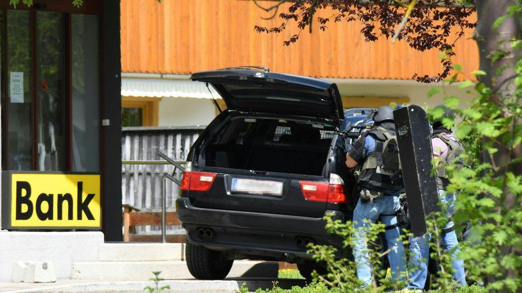 Geiselnahme bei Banküberfall