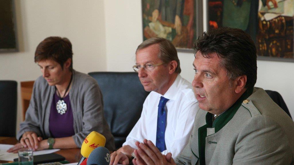 Pressekonferenz der Landesregierung