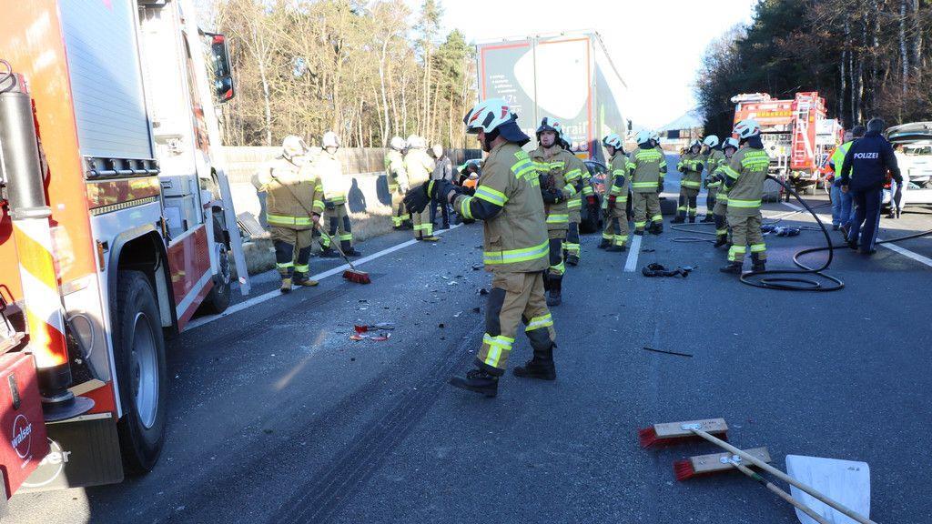 Schwerer Auffahrunfall am Walserberg
