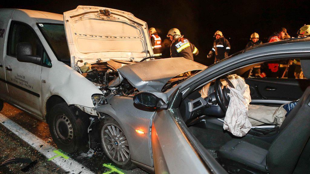 Frontalcrash in St. Georgen