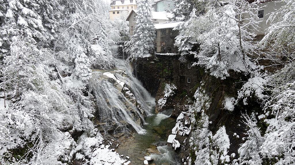 Wintereinbruch in Bad Gastein