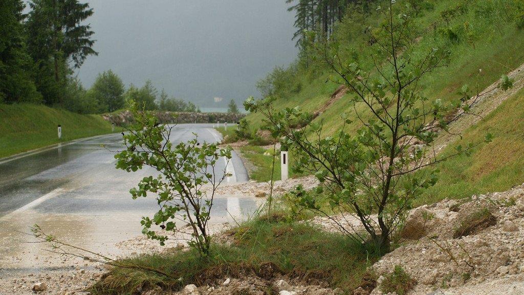 Hochwasser Mondsee/Attersee