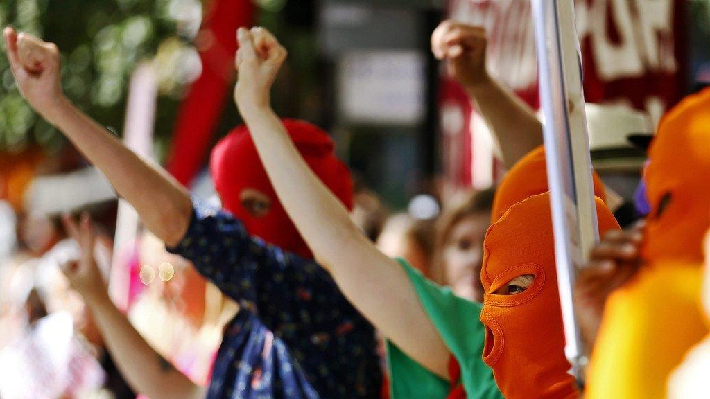 Proteste nach Schuldspruch gegen Pussy Riot