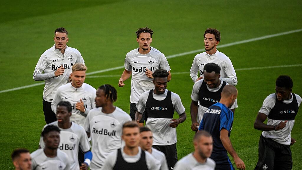 Red Bull Salzburg, Training, Benfica Lissabon,