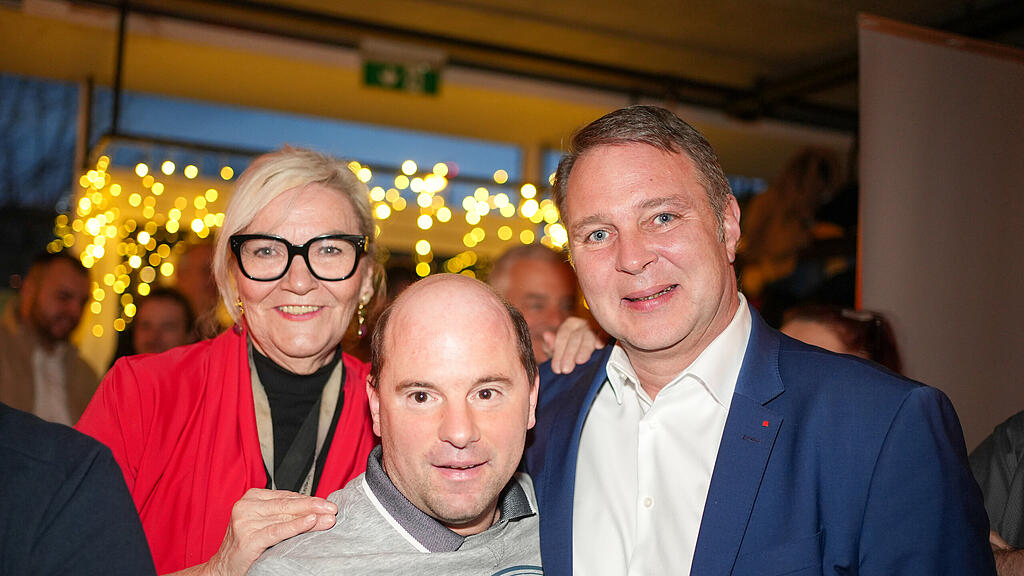 Die Wahlparty der SP\u00d6 in Salzburg
