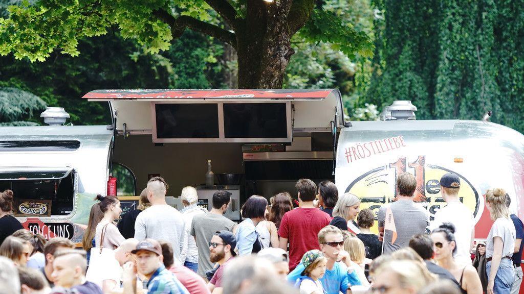 Street Food Festival im Volksgarten