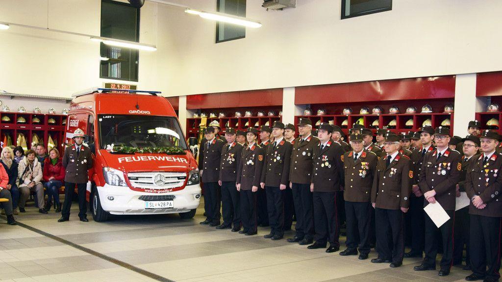 Florianifeier der Feuerwehr Grödig