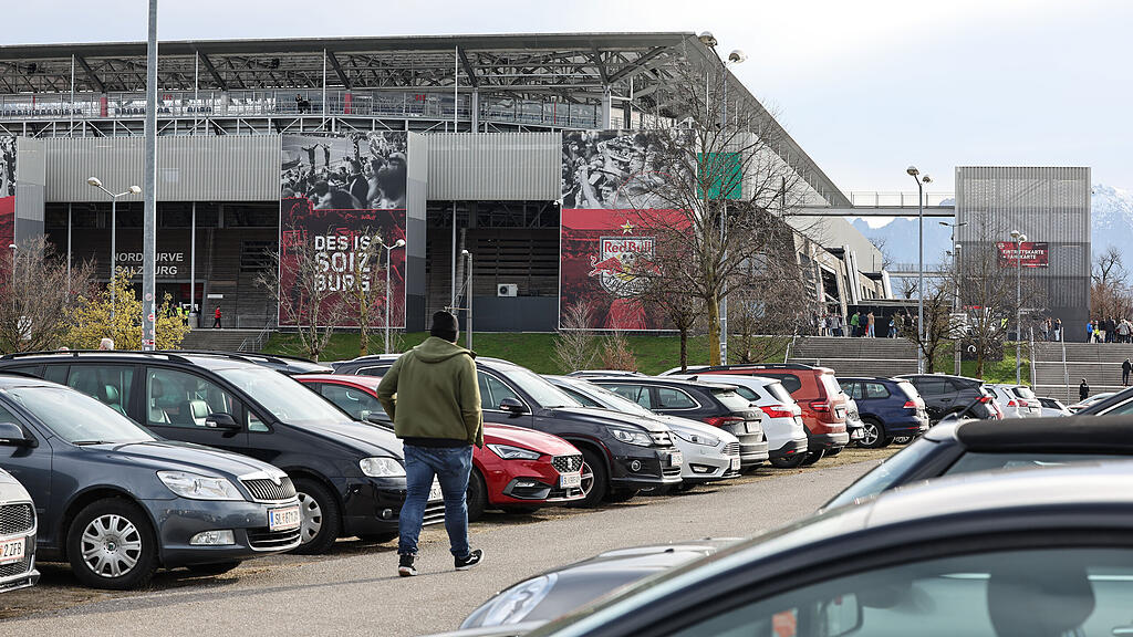 Red Bull Arena, Parkplatz