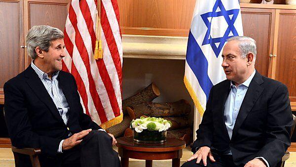 Kerry mit Israels Premier Netanyahu