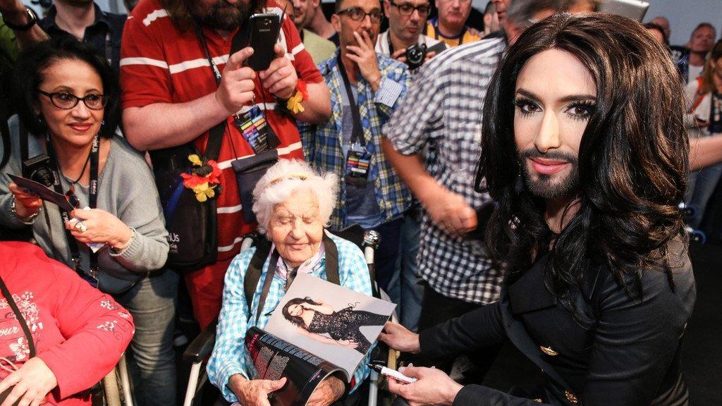 Conchita Wurst in Kopenhagen
