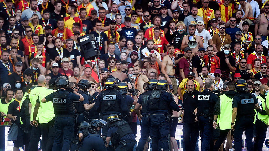 Ausschreitungen bei Lens gegen Lille