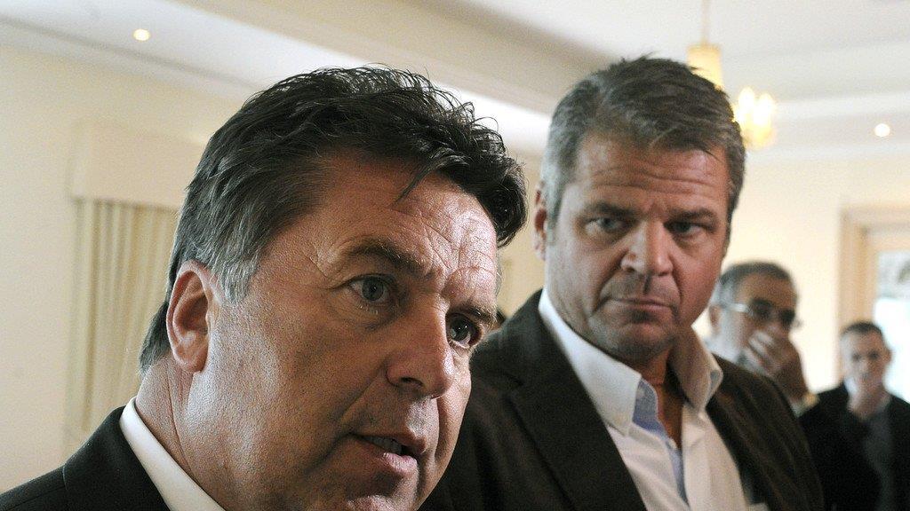 Mayr beim Stronach-Gipfel