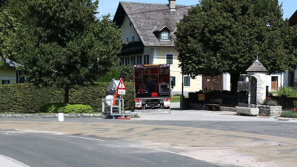 Öl-Einsatz in Grödig