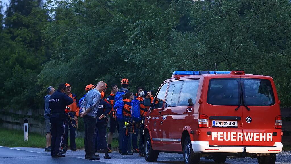 Rettungsaktion am Untersberg