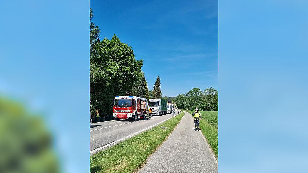 Crash mit 4 Autos in Palting