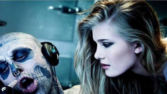 Germanys Next Topmodel: Folge 3 mit Umstyling   Zombie Boy
