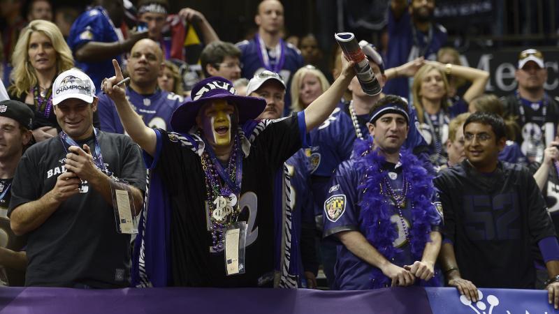 Baltimore Ravens siegten beim Super Bowl am 03.02.13