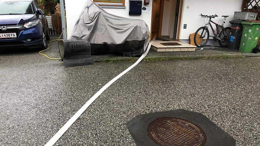 Unwetter in Thalgau