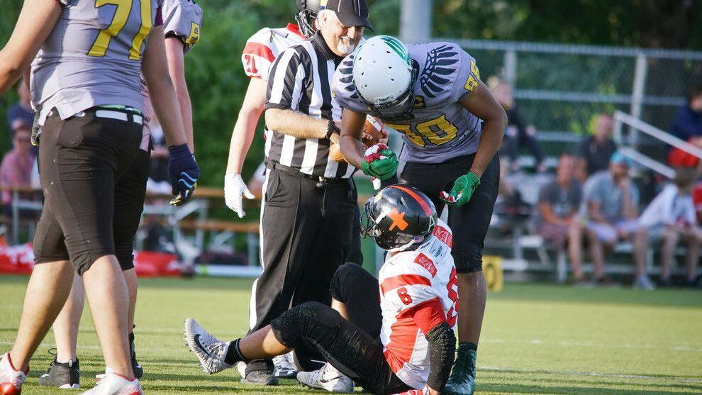 Salzburg Ducks vs. Schwaz Hammers 42:8