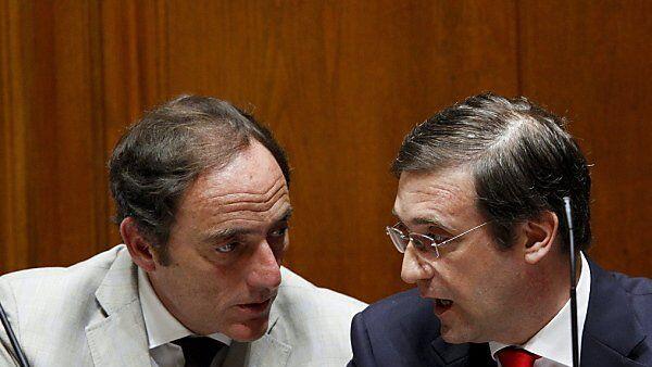 Coelho machte Portas (links) zu Vizeregierungschef